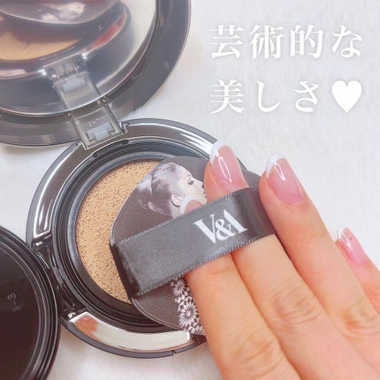 ロングウェアクッションファンデーション/V&Aビューティー/クッションファンデーションを使ったクチコミ(1枚目)