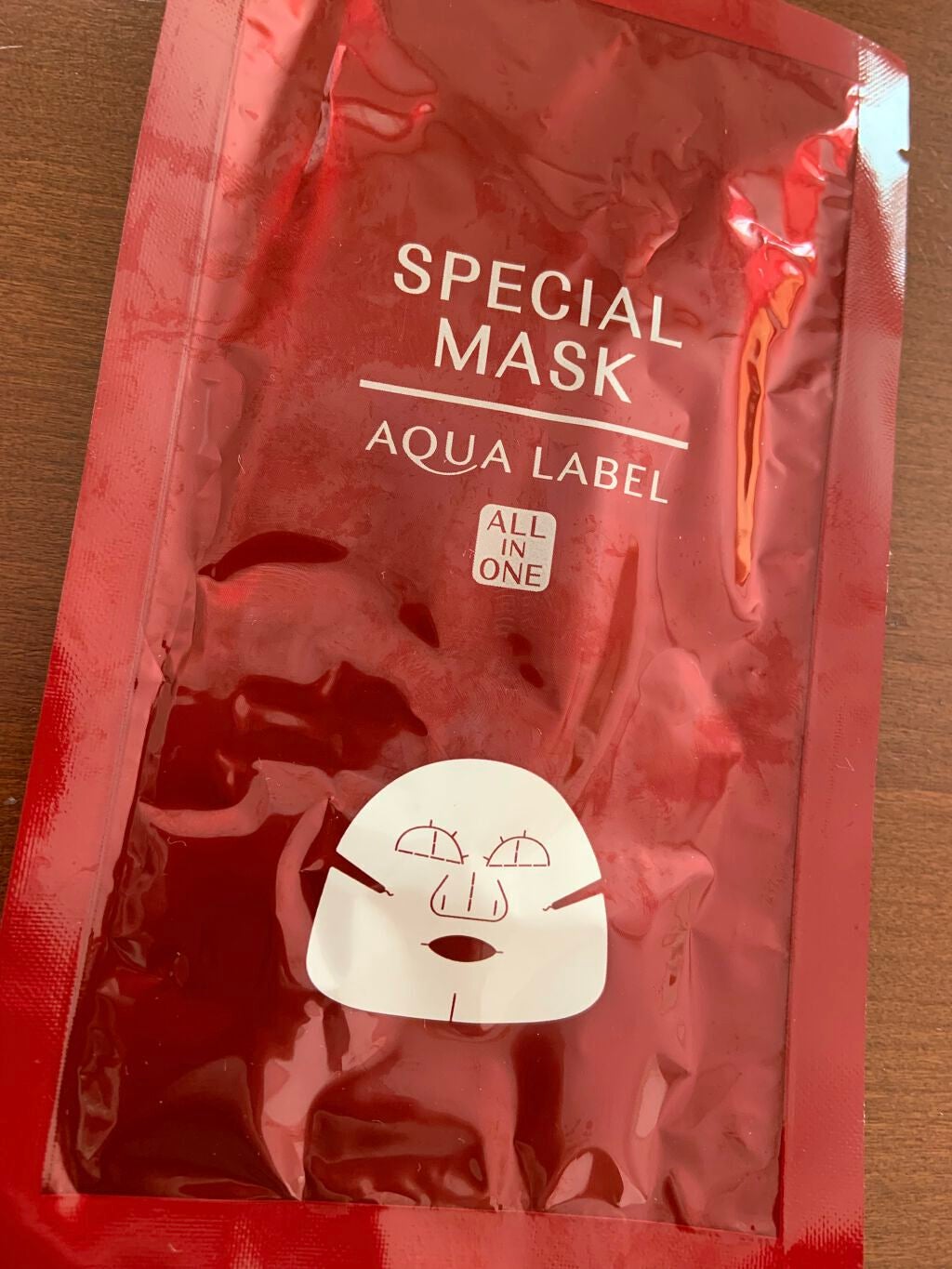 スペシャルマスク/アクアレーベル/シートマスク・パックを使ったクチコミ(1枚目)