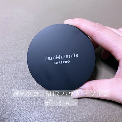 ベアプロ 16HR パウダー ファンデーション/bareMinerals/パウダーファンデーションを使ったクチコミ(1枚目)