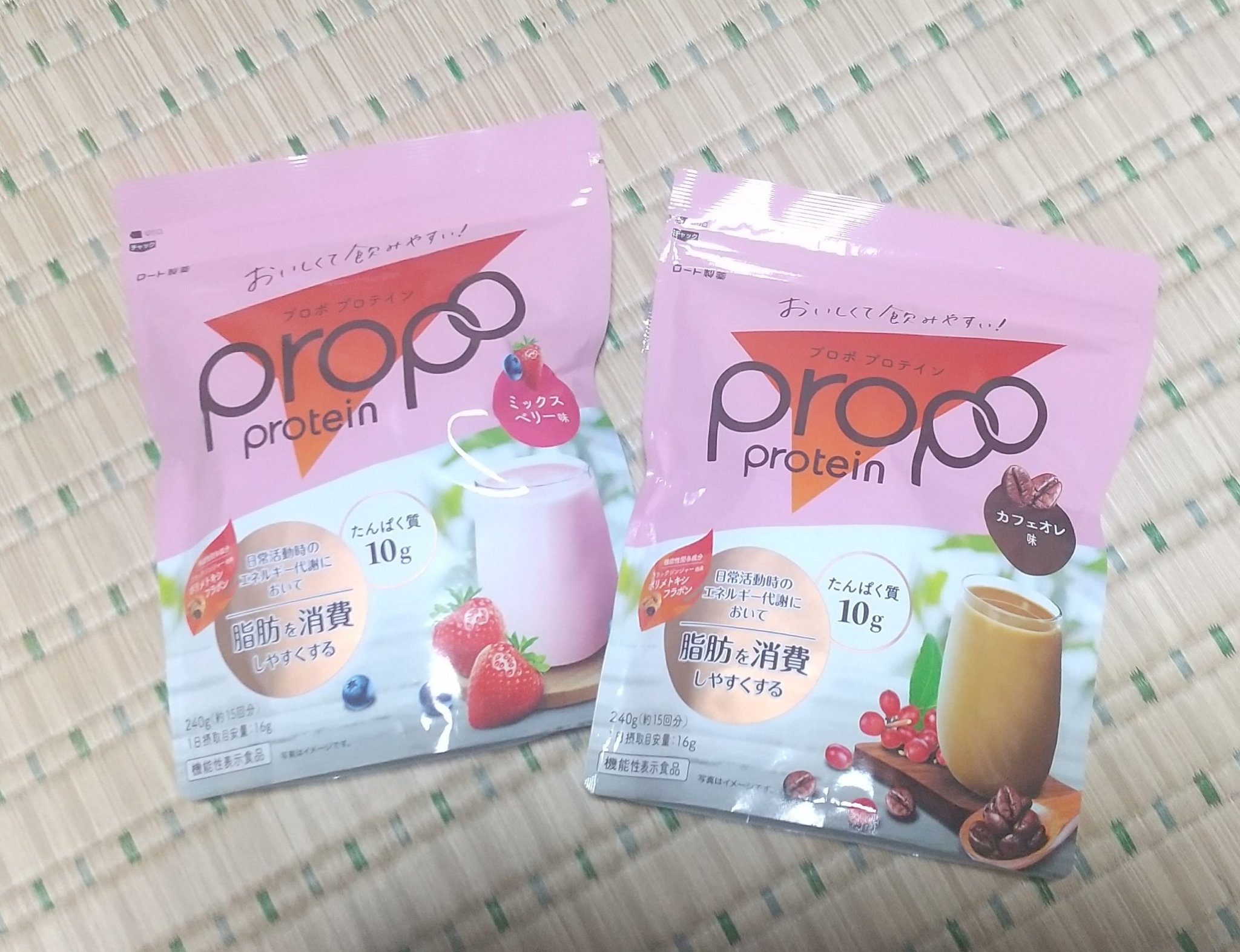 プロポ プロテイン(カフェオレ味)/ロート製薬/その他プロテインを使ったクチコミ（1枚目）