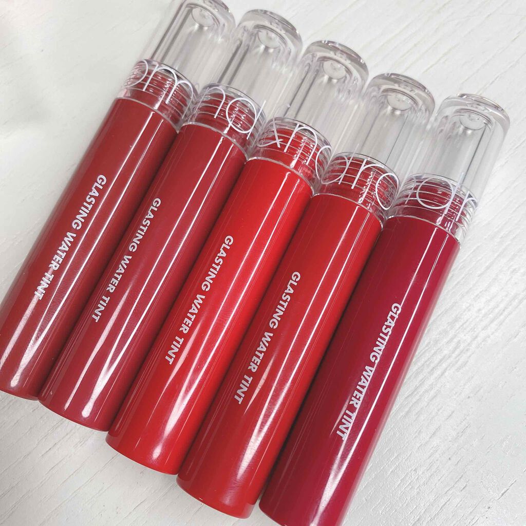 グラスティングウォーターティント/rom&nd/リップティントを使ったクチコミ（2枚目）