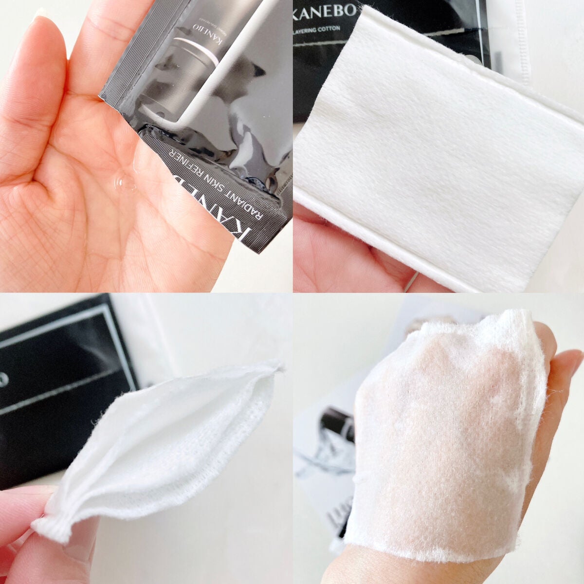 4 レイヤリング コットン/KANEBO/コットンを使ったクチコミ(3枚目)
