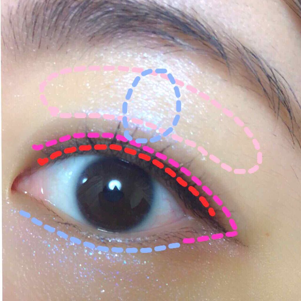 エッセンスインシャドウライナー/K-パレット/スティックアイシャドウを使ったクチコミ（2枚目）