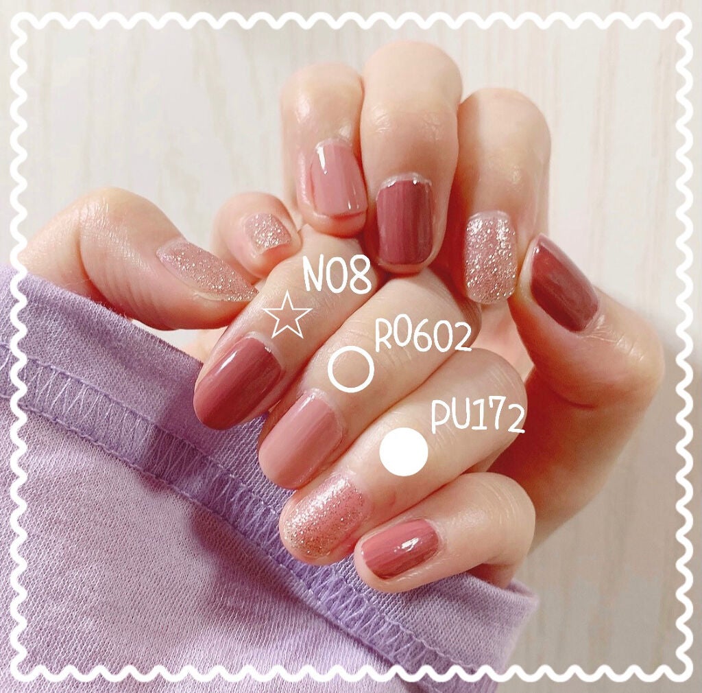 カラフルネイルズ/キャンメイク/マニキュアを使ったクチコミ(2枚目)