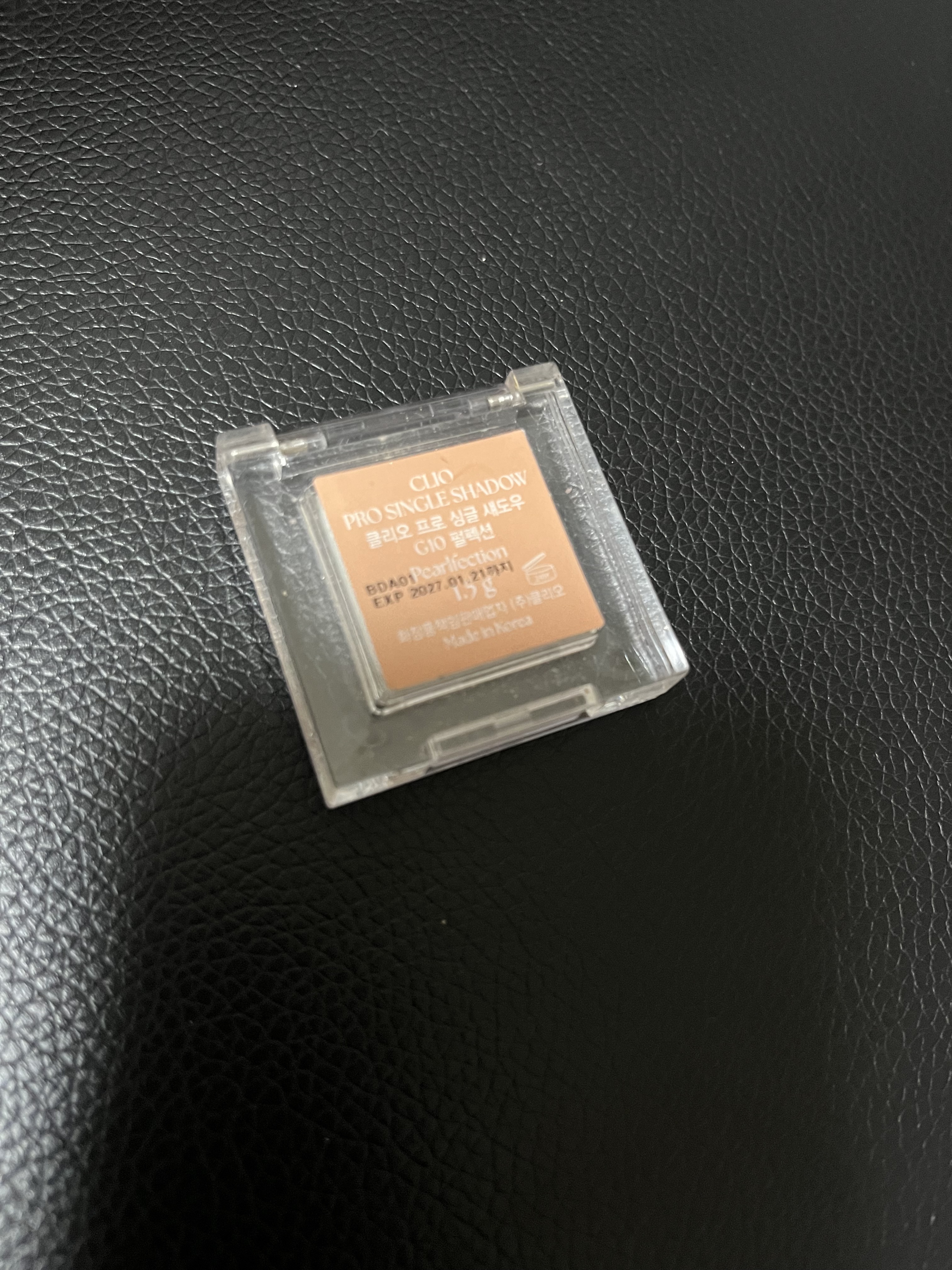 プロ シングル シャドウ(AD) G10 PEARLFECTION/CLIO/単色アイシャドウを使ったクチコミ（1枚目）