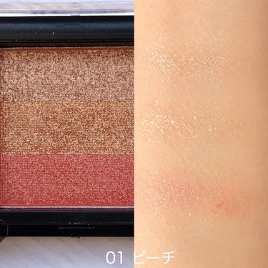 UR GLAM　GRADATION EYESHADOW オレンジ/U R GLAM/パウダーアイシャドウを使ったクチコミ（2枚目）