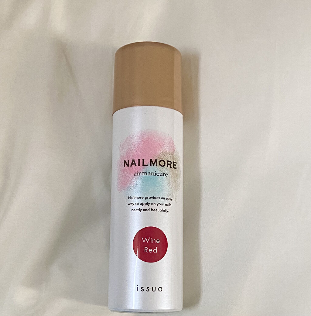 エアーマニキュア ワインレッド/NAILMORE/マニキュアを使ったクチコミ（2枚目）