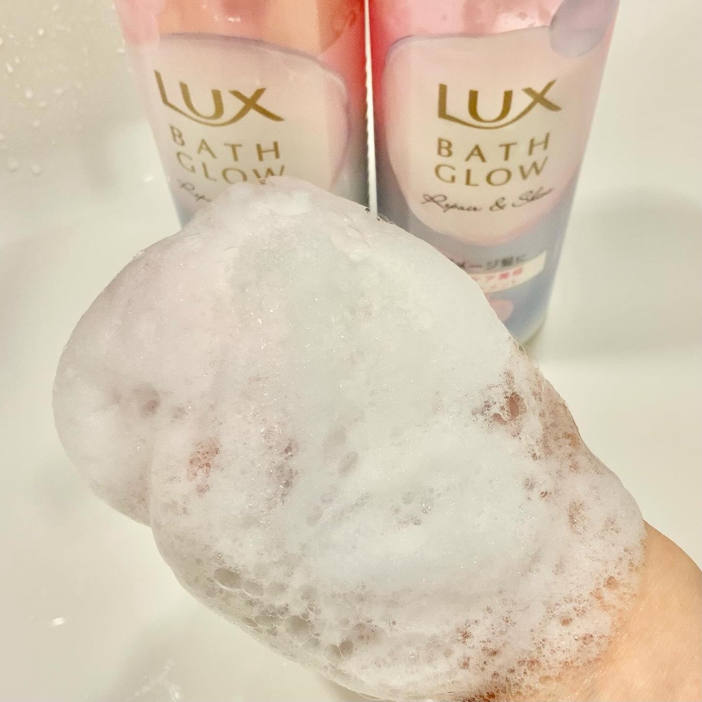 バスグロウ リペア&シャイン シャンプー / トリートメント/LUX/市販シャンプーを使ったクチコミ(3枚目)