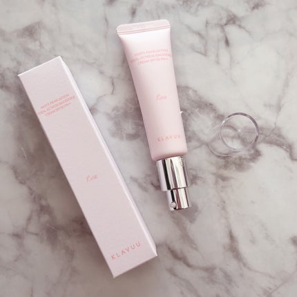 WHITE PEARLSATION IDEAL ACTRESS BACKSTAGE CREAM/KLAVUU/化粧下地を使ったクチコミ(2枚目)