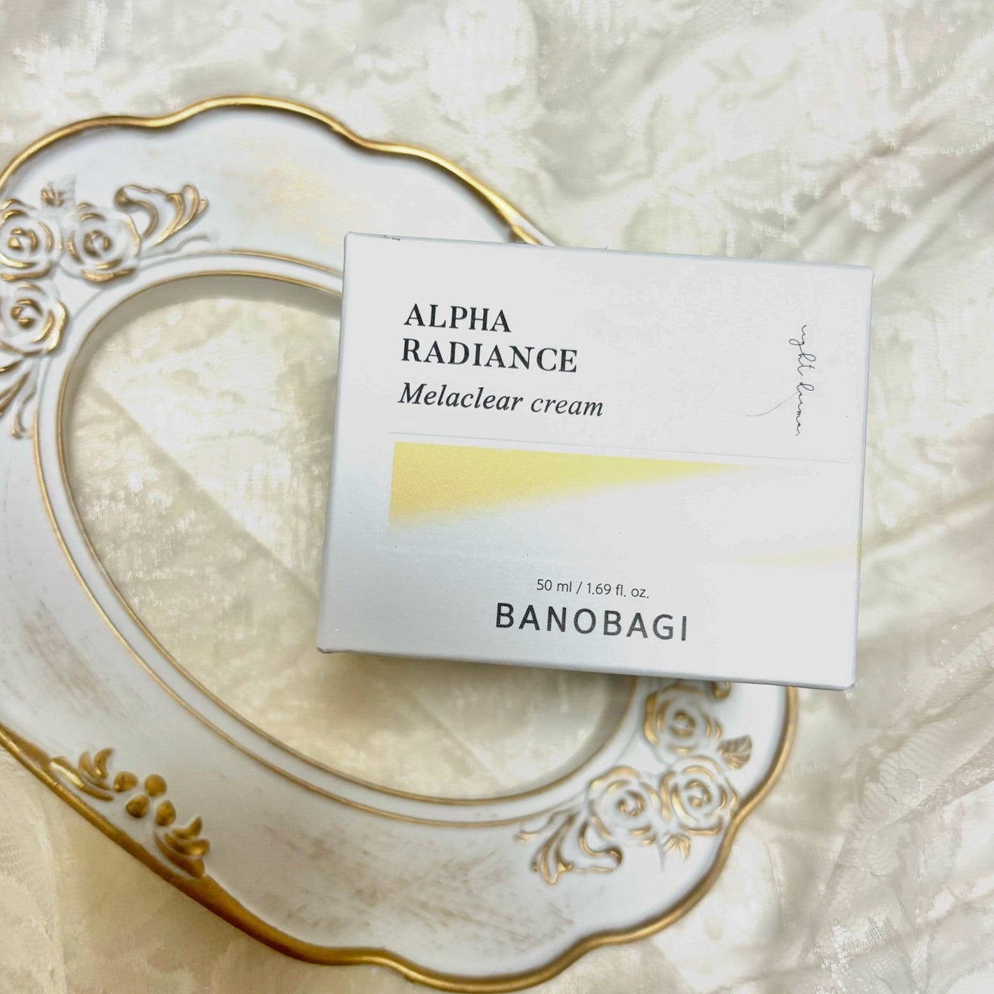 アルファラディアンスメラクリア クリーム/BANOBAGI/フェイスクリームを使ったクチコミ(6枚目)
