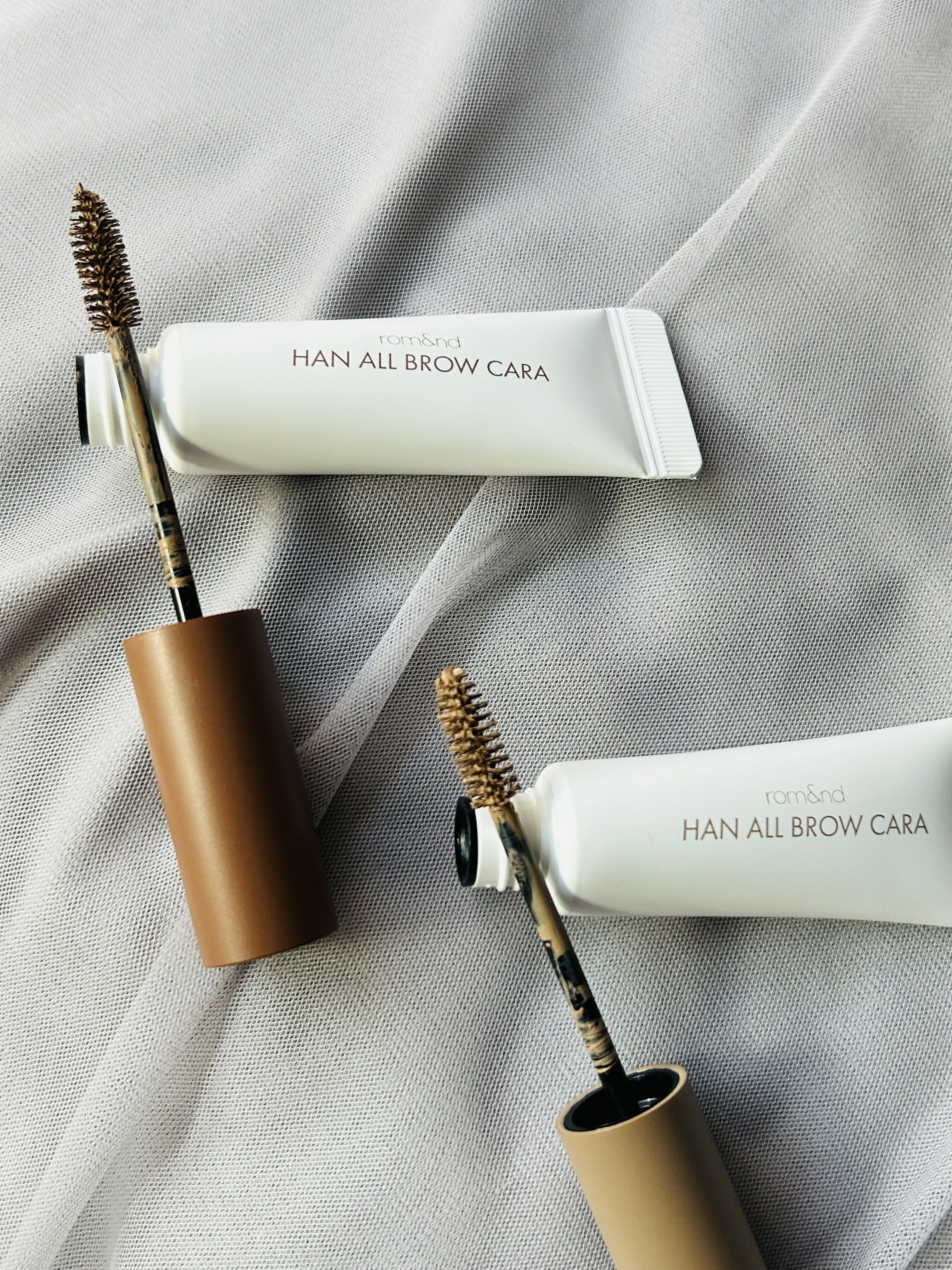 ハンオールブロウカラ/rom&nd/眉マスカラを使ったクチコミ（2枚目）