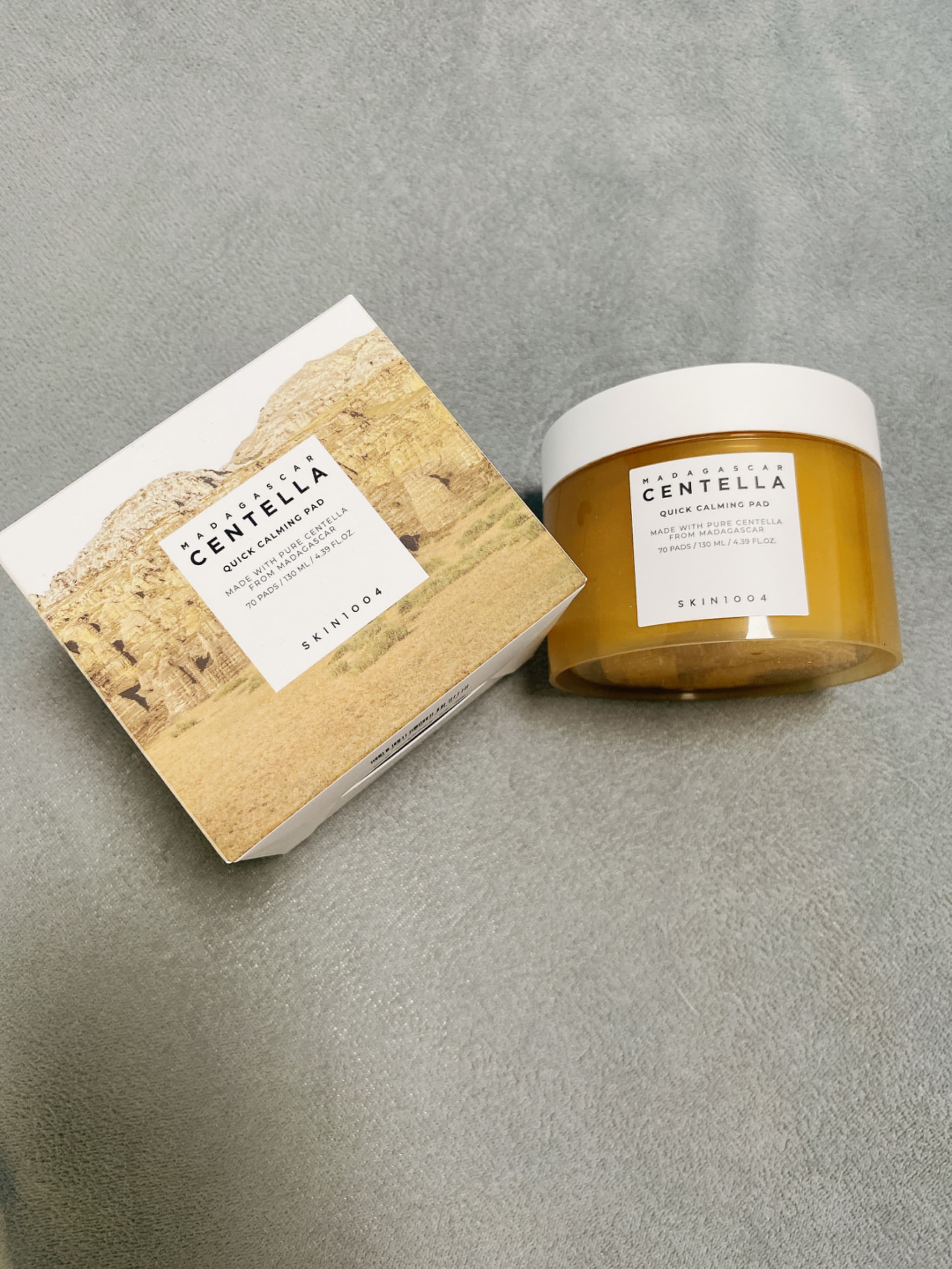 センテラ クイックカーミングパッド/SKIN1004/トナーパッドを使ったクチコミ（1枚目）