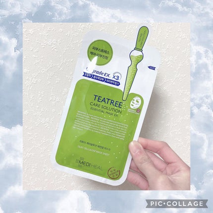 ティーツリーケア ソリューション エッセンシャルマスクEX/MEDIHEAL/シートマスク・パックを使ったクチコミ(2枚目)