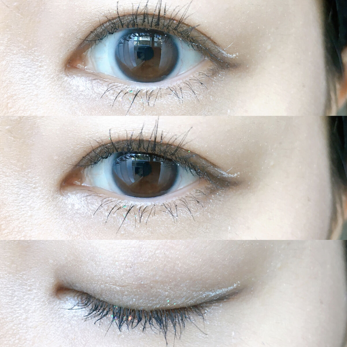 EYE OPENING LINER/UZU BY FLOWFUSHI/リキッドアイライナーを使ったクチコミ（2枚目）