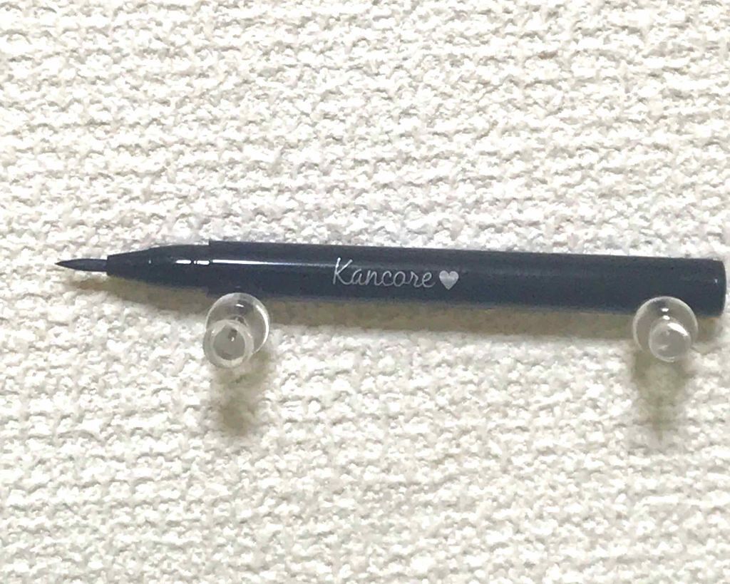 カンコレ リキッドアイライナー/DAISO/リキッドアイライナーを使ったクチコミ(2枚目)