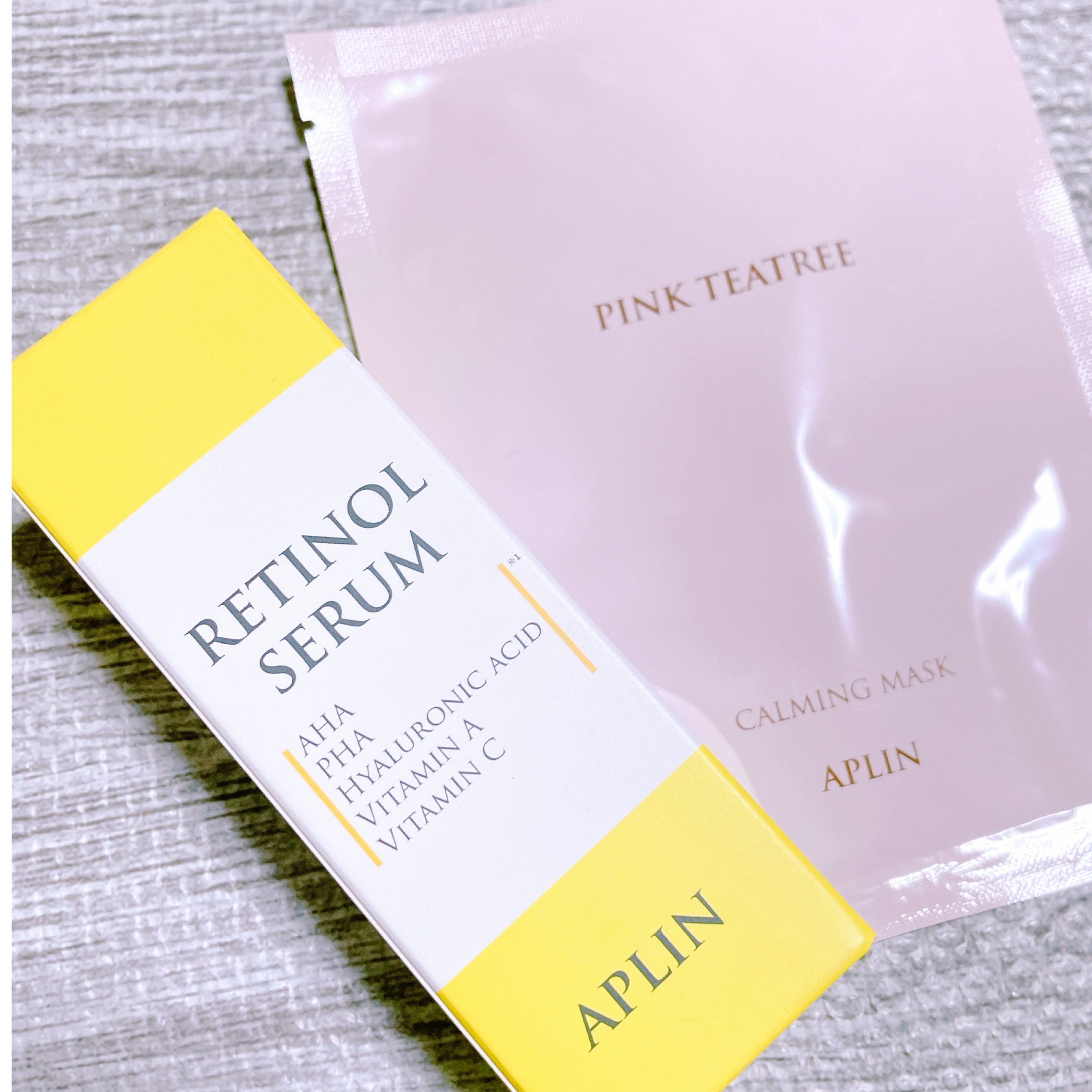 レチノールセラム/APLIN/美容液を使ったクチコミ（1枚目）