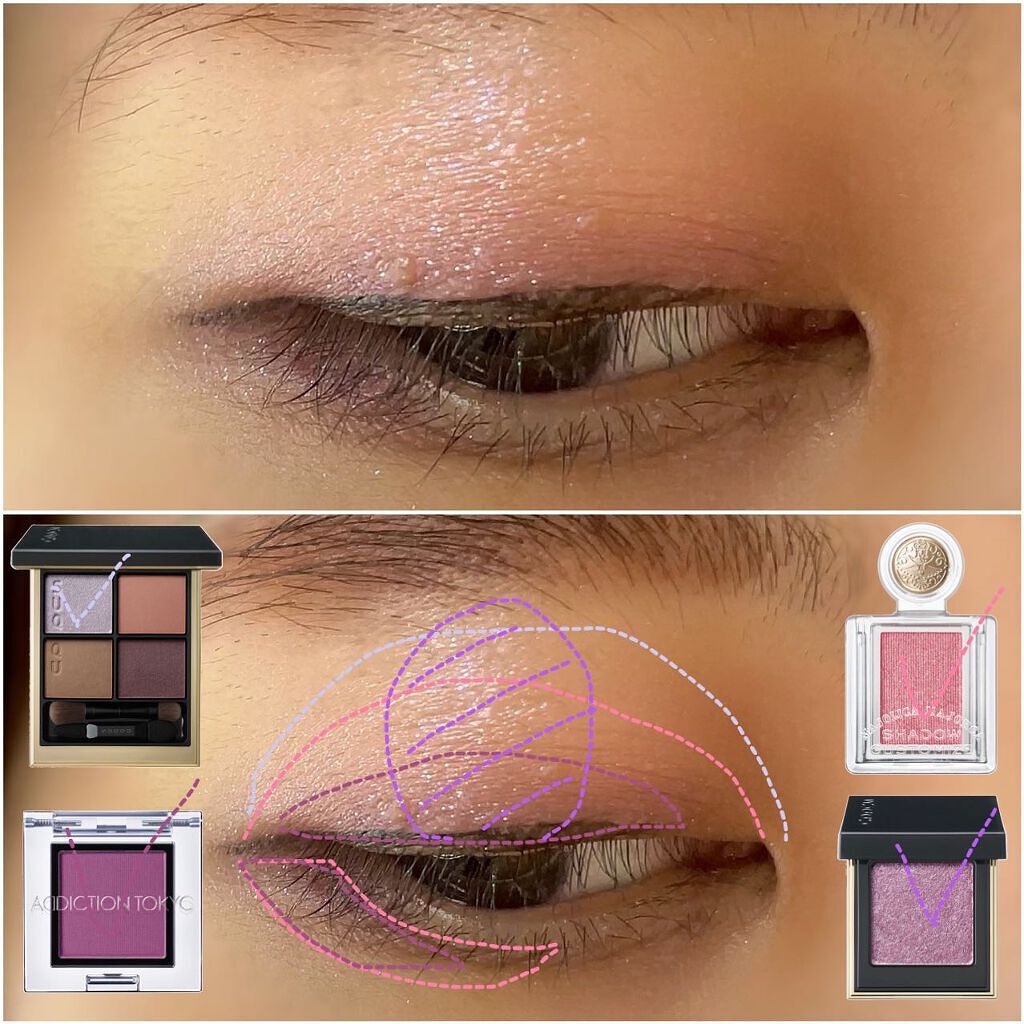 シャドーカスタマイズ/MAJOLICA MAJORCA/単色アイシャドウを使ったクチコミ（2枚目）