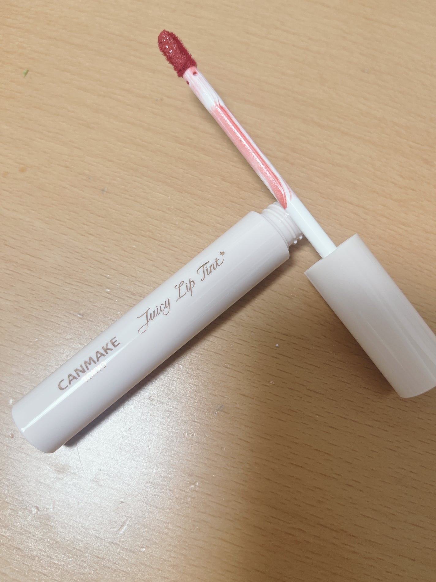 ジューシーリップティント/キャンメイク/口紅を使ったクチコミ(2枚目)