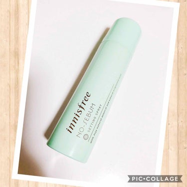 ノーセバム セッティングスプレー/innisfree/ミスト状化粧水を使ったクチコミ（1枚目）