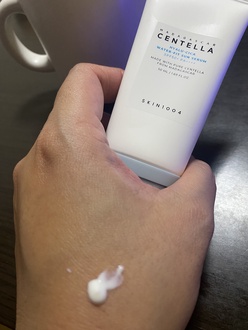 ヒアルーシカ ウォーターフィット サンセラム/SKIN1004/日焼け止めローションを使ったクチコミ（2枚目）