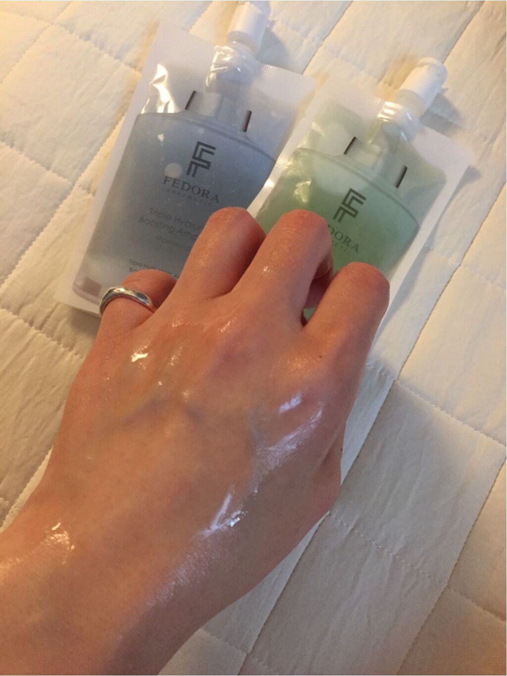 アンチ トラブル ブースティング アンプル/FEDORA AESTHETIC/美容液を使ったクチコミ(4枚目)