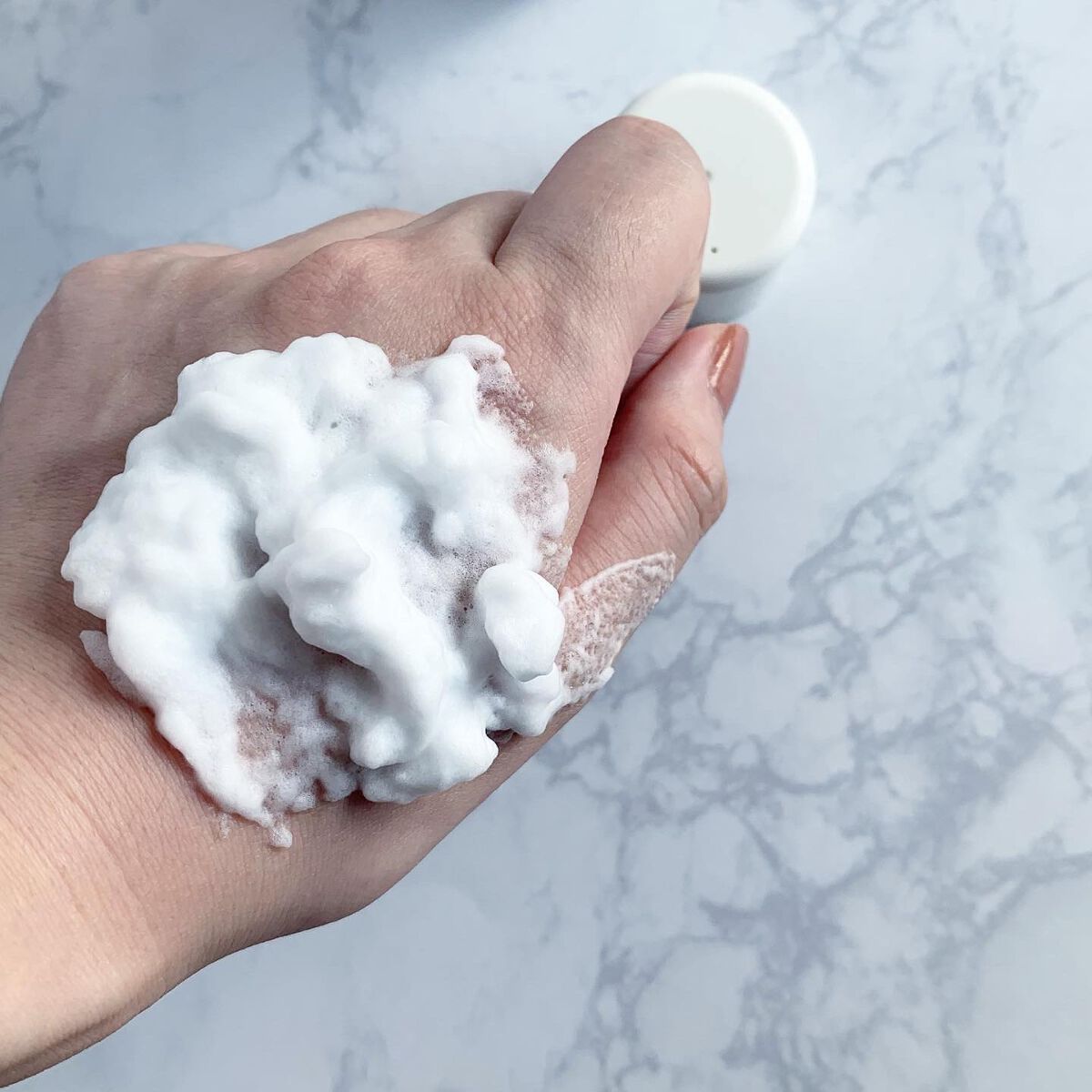 ルフレ バランシング バブル/エリクシール/泡洗顔を使ったクチコミ（3枚目）