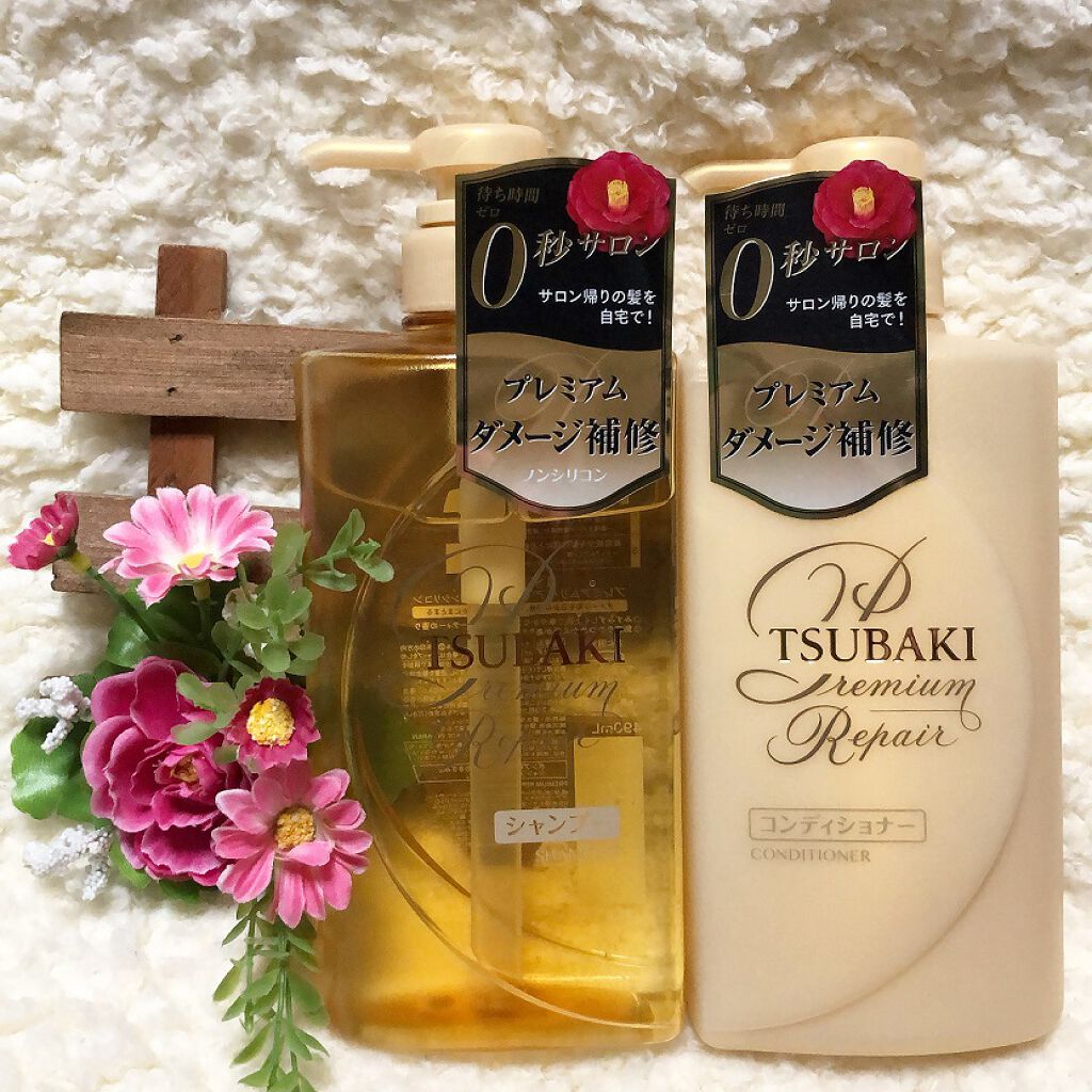 プレミアムリペア シャンプー/ヘアコンディショナー/TSUBAKI/市販シャンプーを使ったクチコミ(1枚目)