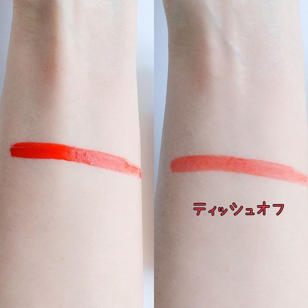 シースルーマットティント/rom&nd/リップティントを使ったクチコミ(6枚目)