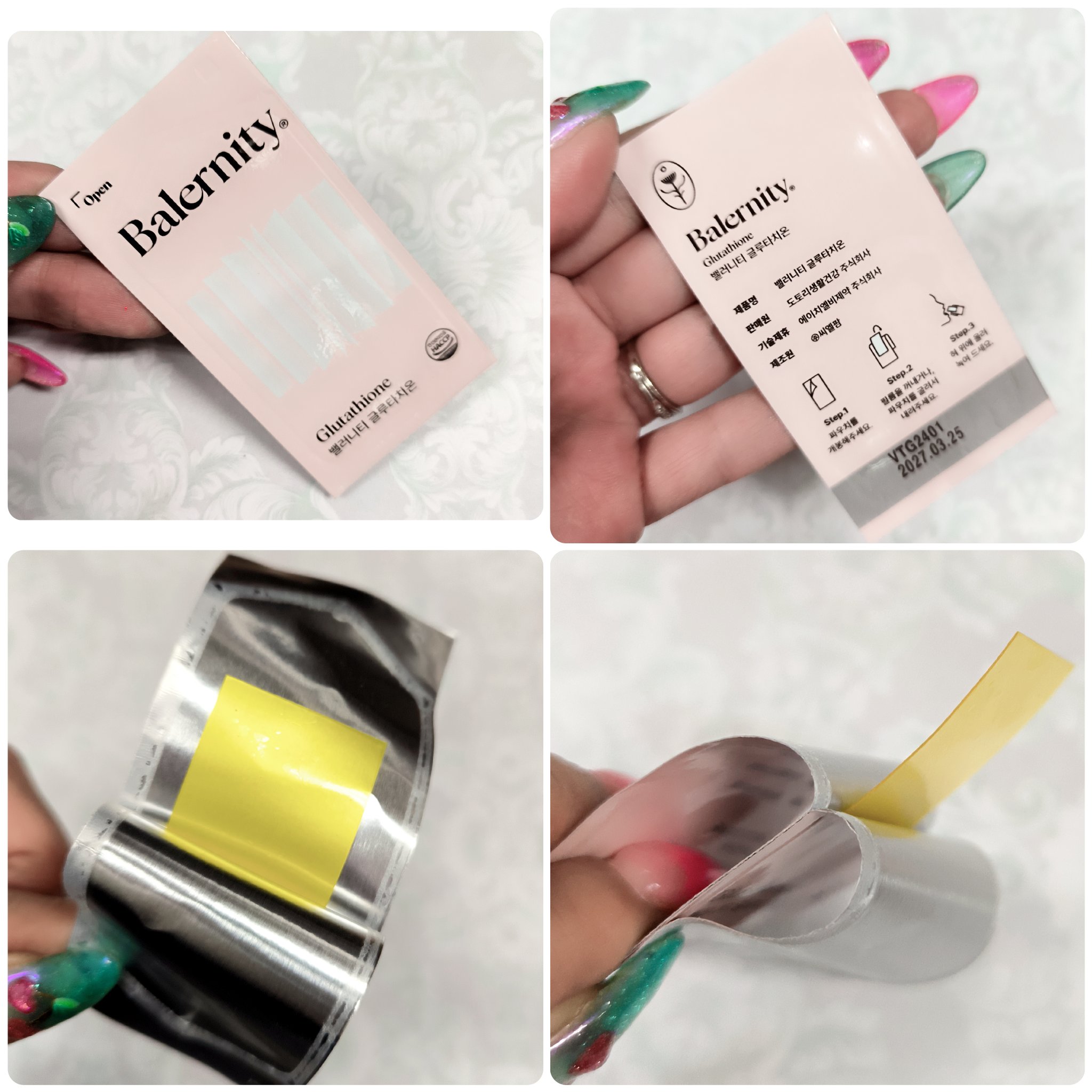 グルタチオンフィルム/Balernity/美容サプリメントを使ったクチコミ（2枚目）