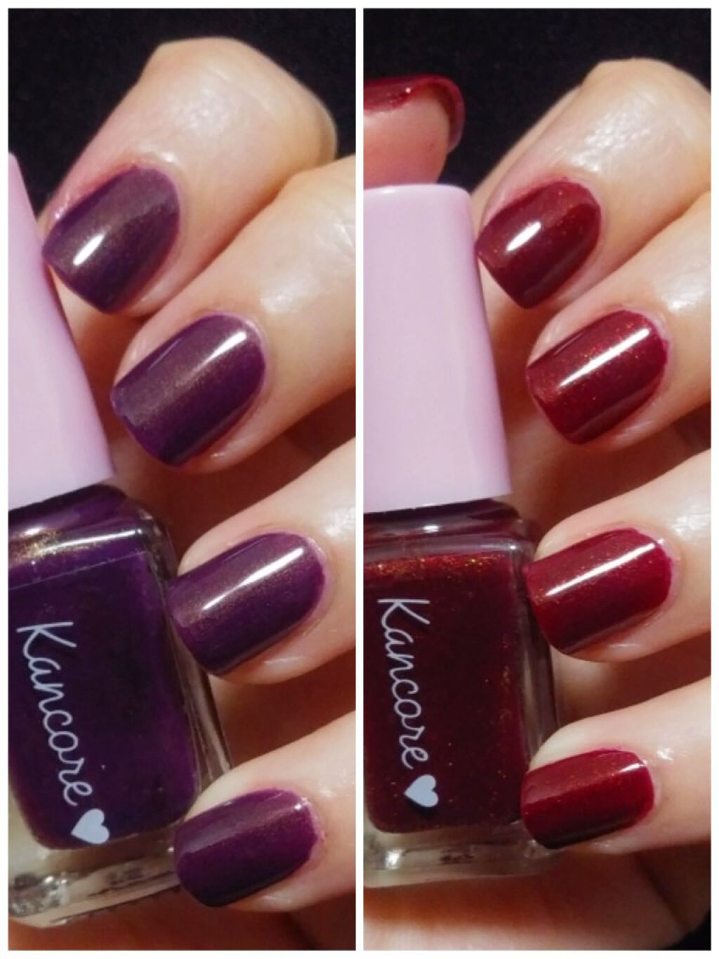 カンコレネイルカラー/DAISO/マニキュアを使ったクチコミ（2枚目）