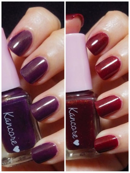 カンコレネイルカラー/DAISO/マニキュアを使ったクチコミ(2枚目)