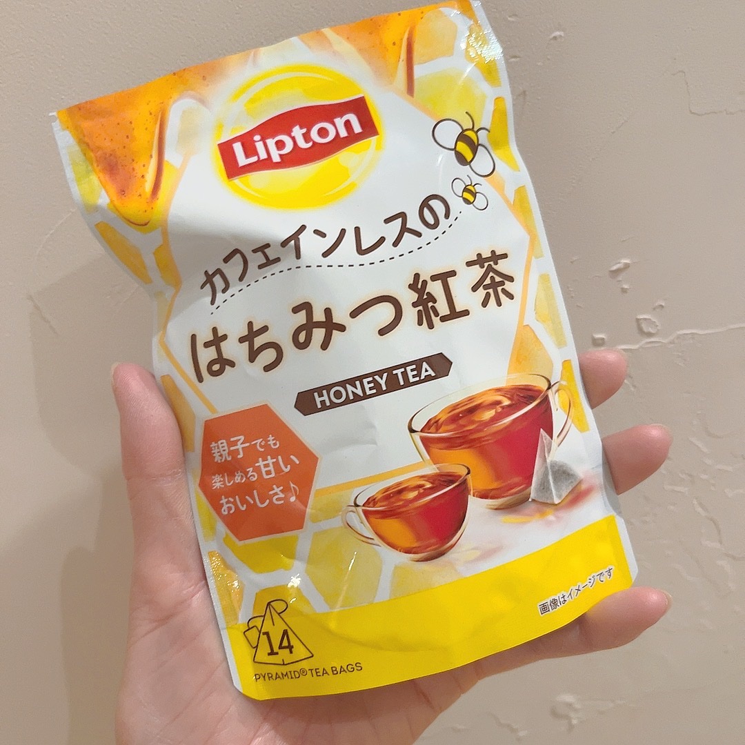カフェインレスのはちみつ紅茶/リプトン/ドリンクを使ったクチコミ（2枚目）