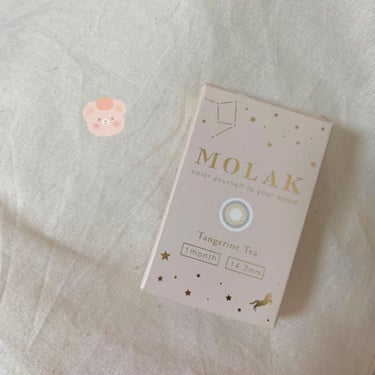 MOLAK 1month タンジェリンティー/MOLAK/１ヶ月（１MONTH）カラコンを使ったクチコミ（1枚目）