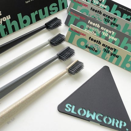 toothpaste tea tree oil + sea salt/SLOWCORP/歯磨き粉を使ったクチコミ(4枚目)