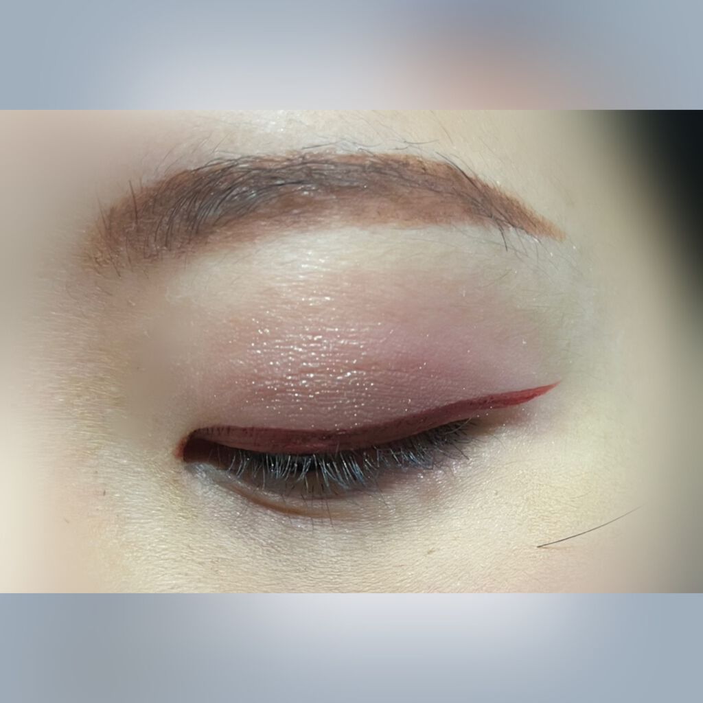 ファインスピードドライアイライナー/MINSHZEE/リキッドアイライナーを使ったクチコミ(3枚目)