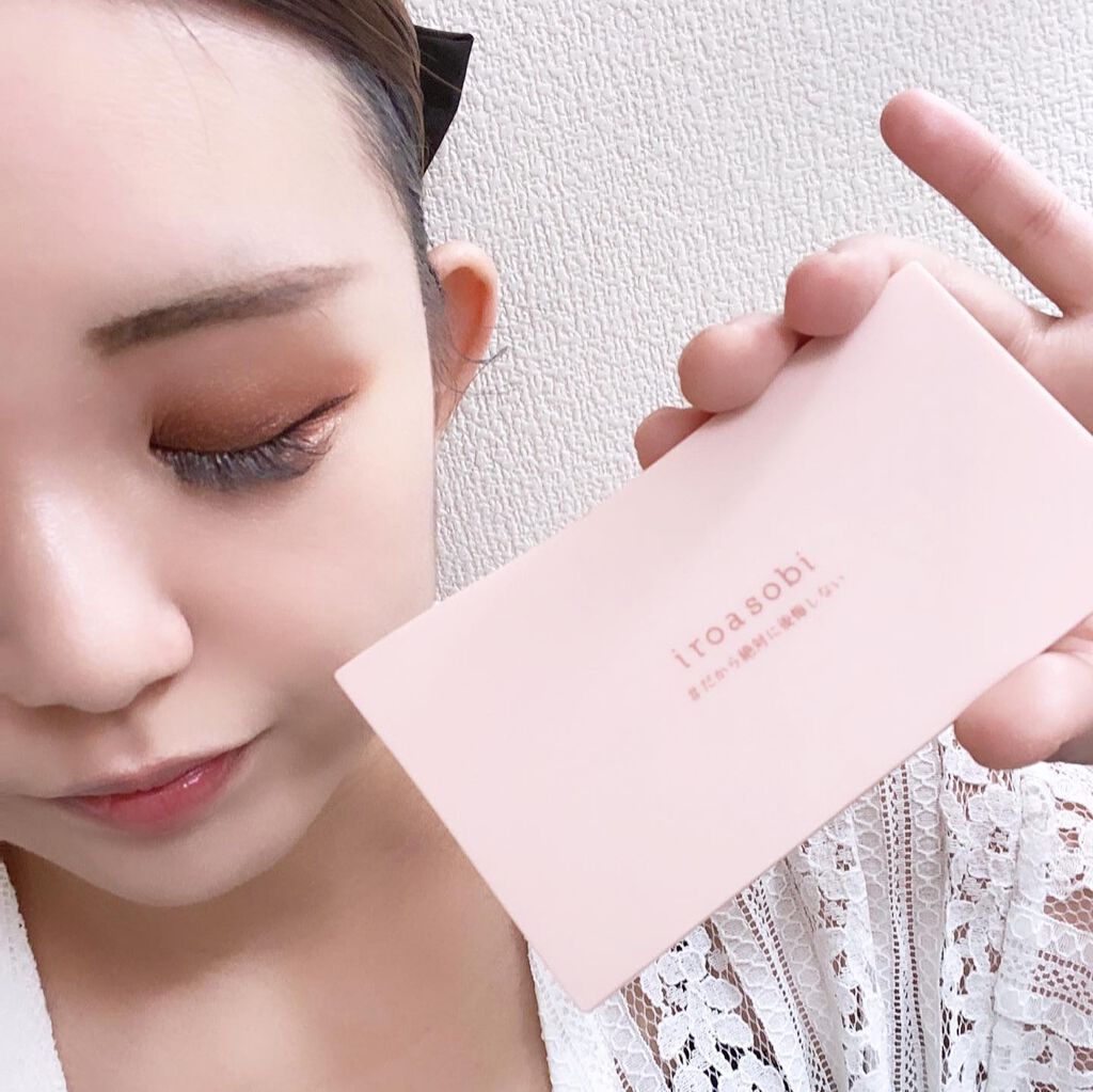 イロアソビ 6色アイパレット/iroasobi/アイシャドウパレットを使ったクチコミ(6枚目)