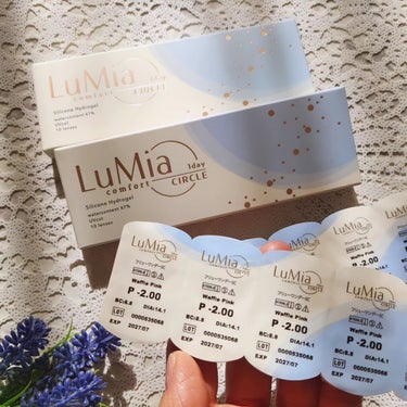 LuMia LuMia comfort 1day CIRCLEのクチコミ「
🩷透明感のあるナチュラルな目元に🩷
＼『ルミアコンフォートワンデーサークル 』／
(LuMi.....」（3枚目）