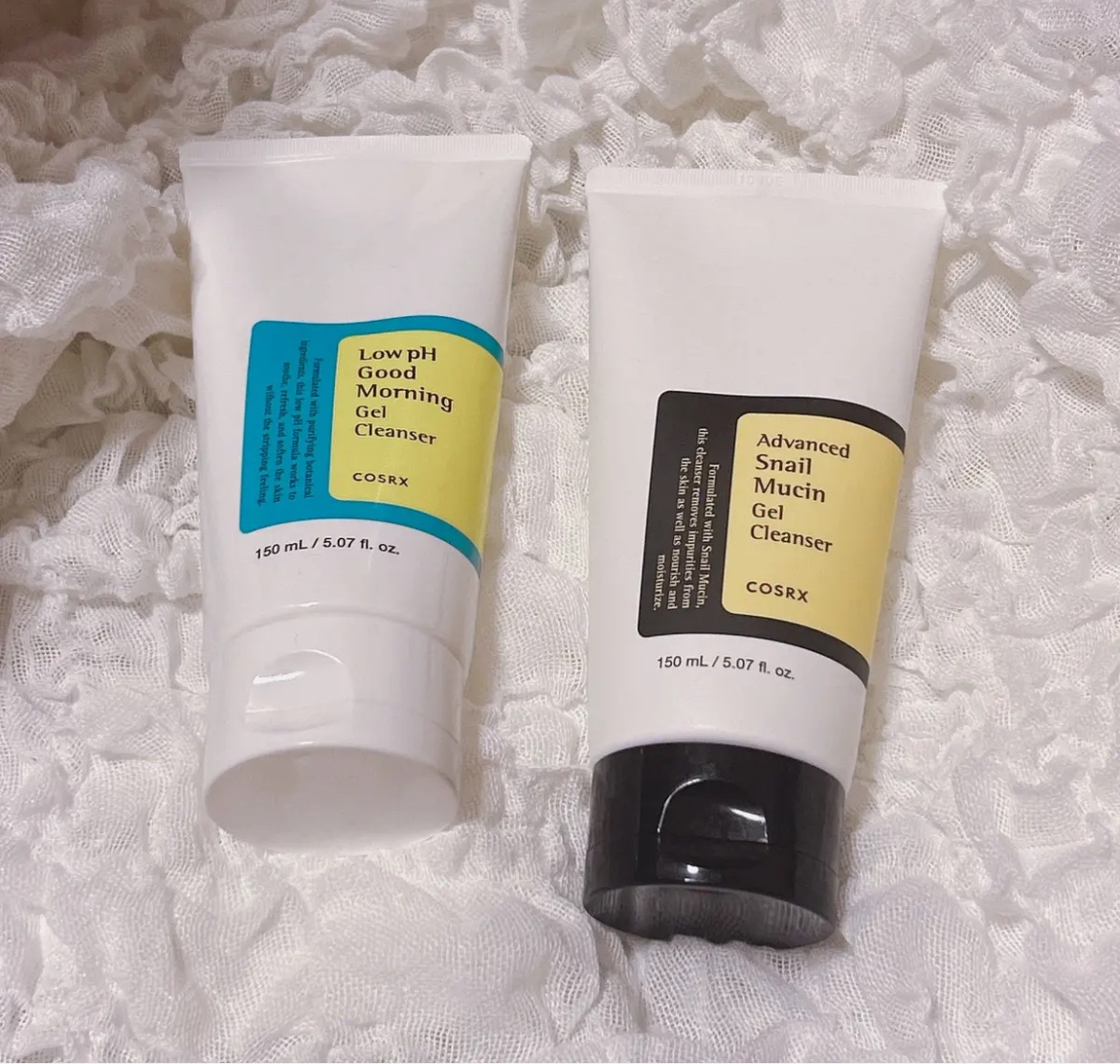 advanced snail mucin gel cleanser/COSRX/洗顔フォームを使ったクチコミ（1枚目）