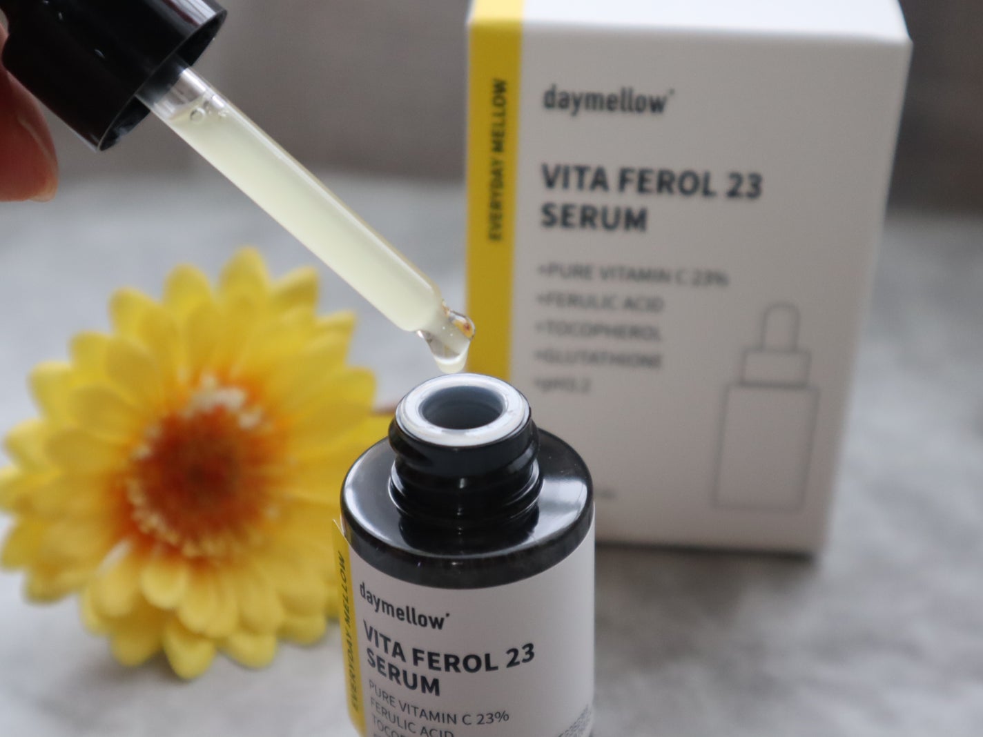 デイメロウ ビタフェロール23 セラム/daymellow’/美容液を使ったクチコミ(3枚目)