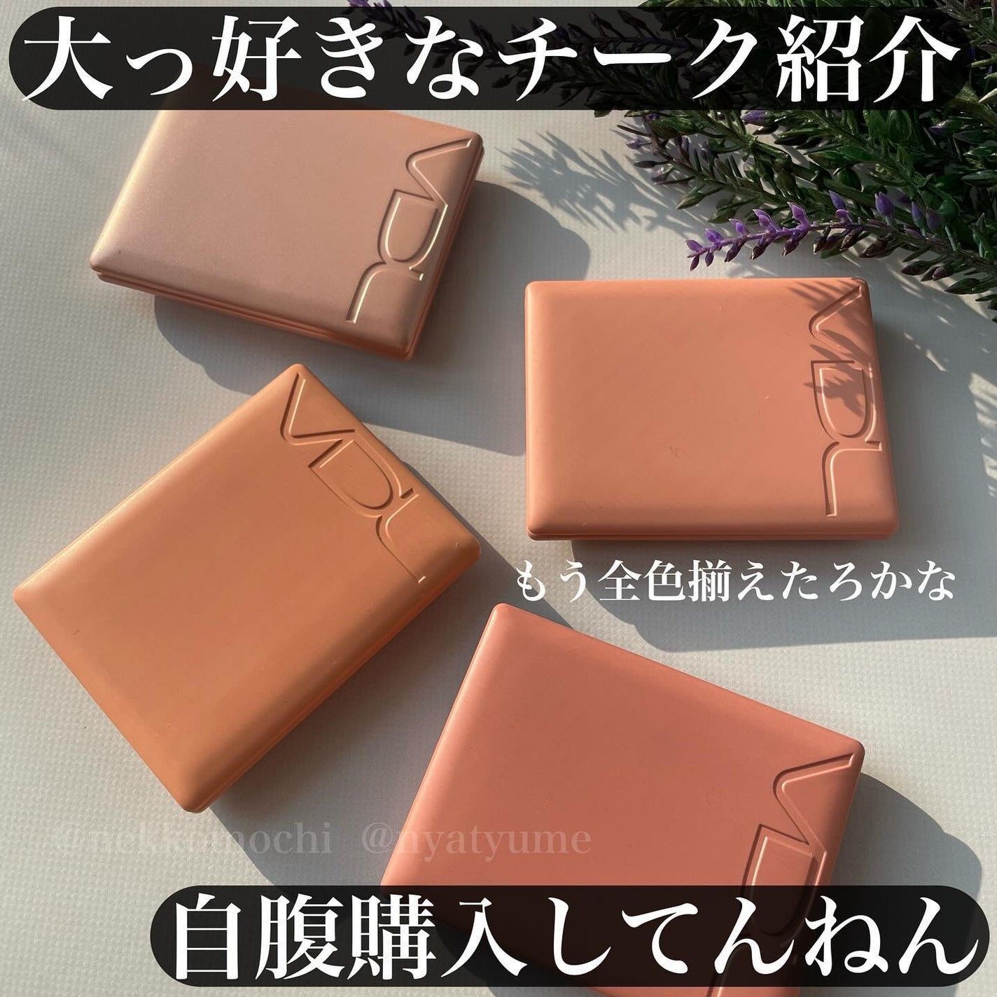 チークステイン ブラッシャー/VDL/パウダーチークを使ったクチコミ(1枚目)
