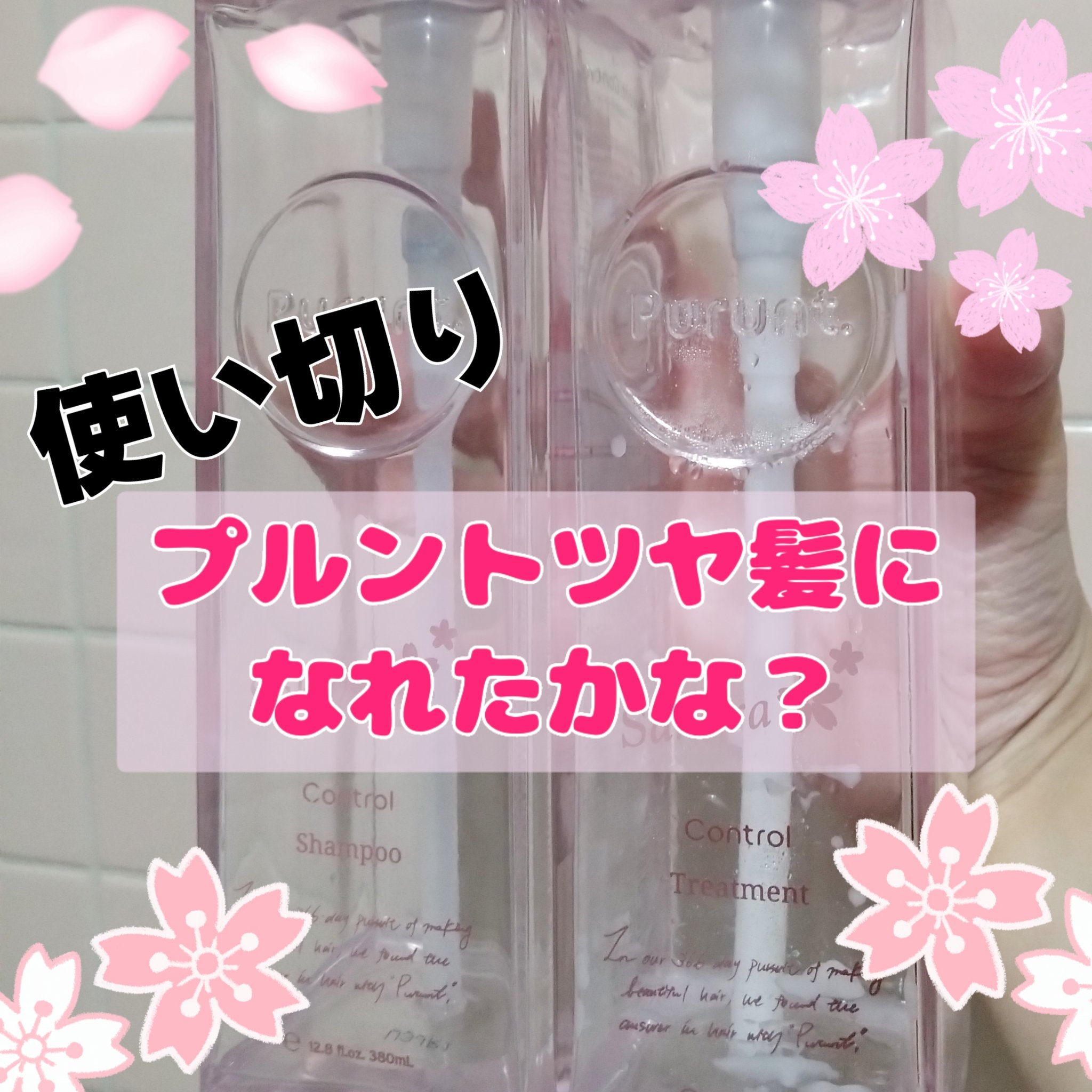 プルント　コントロールペアセット　サクラ/Purunt./ヘアケア・スタイリングを使ったクチコミ（1枚目）