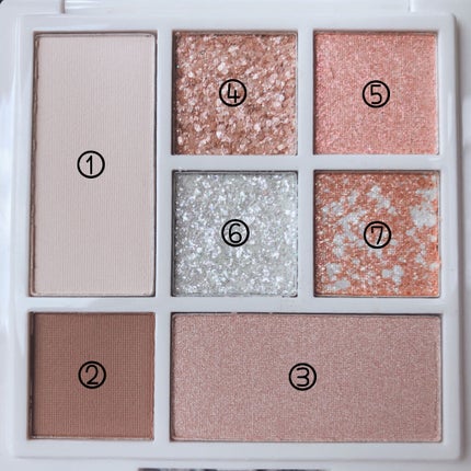 ラブ・ライナー アイカラーパレット ロマンティックブルームコレクション<アイシャドウ>/ラブ・ライナー/アイシャドウパレットを使ったクチコミ(3枚目)