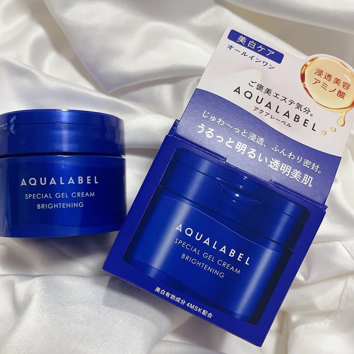 スペシャルジェルクリーム EX (ブライトニング) /アクアレーベル/オールインワン化粧品を使ったクチコミ(1枚目)