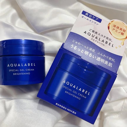 スペシャルジェルクリーム EX (ブライトニング) /アクアレーベル/オールインワン化粧品を使ったクチコミ(1枚目)
