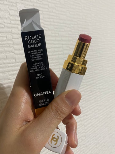 シャネル ルージュ ココ ボーム 940 コクーン/CHANEL/口紅を使ったクチコミ（1枚目）