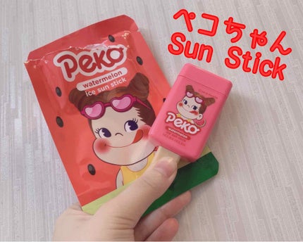 スイカアイスサンスティック/HOLIKA HOLIKA/日焼け止めスティックを使ったクチコミ(1枚目)