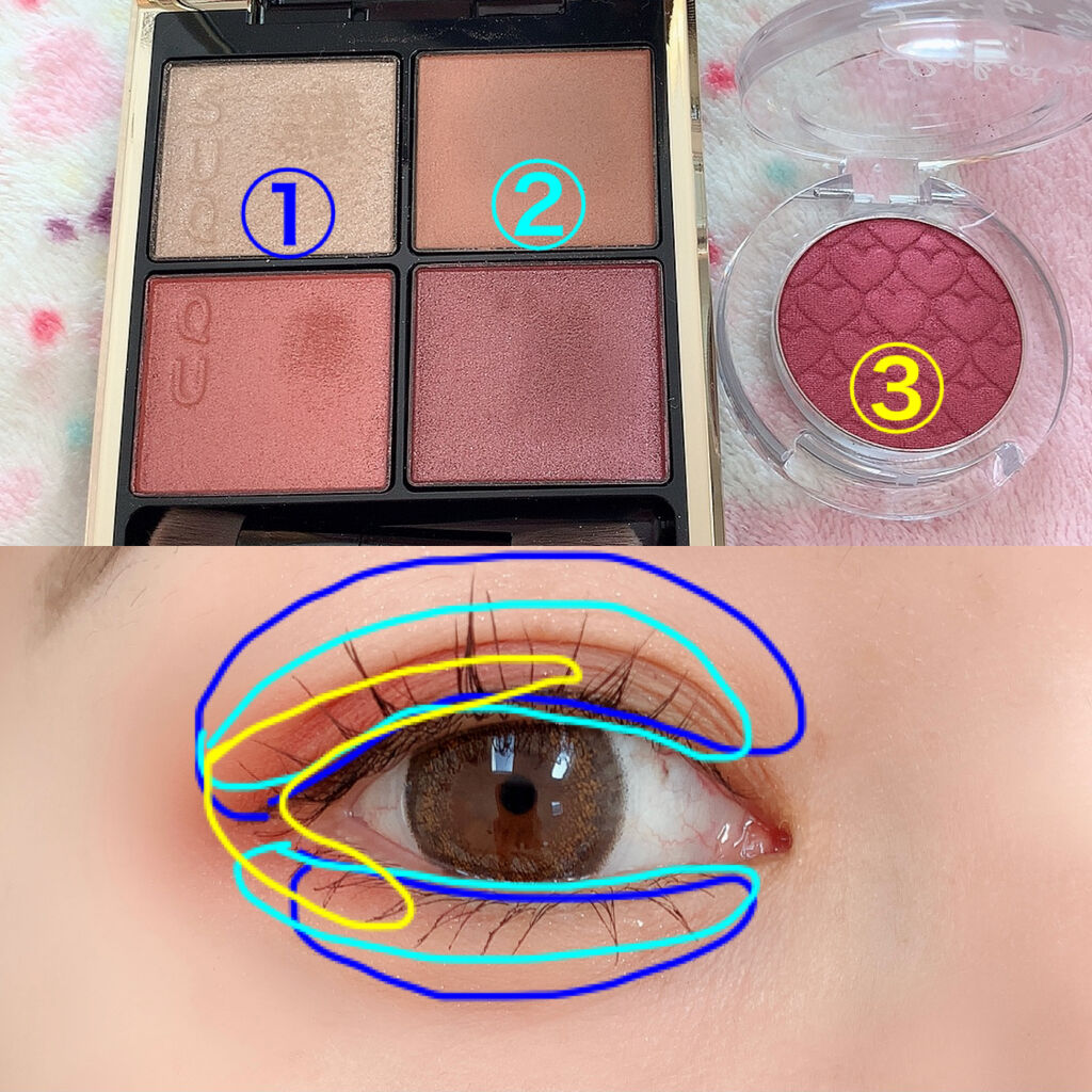 ルックアット マイアイズ/ETUDE/単色アイシャドウを使ったクチコミ（2枚目）