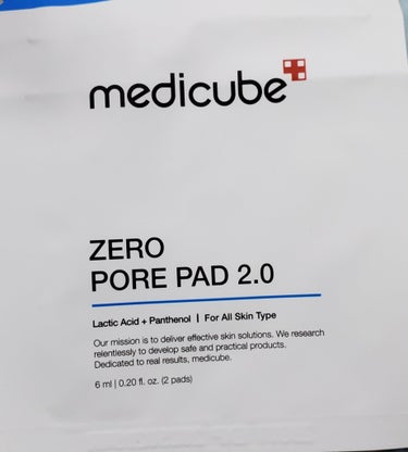 ゼロ毛穴パッド2.0/MEDICUBE/拭き取り化粧水を使ったクチコミ（1枚目）