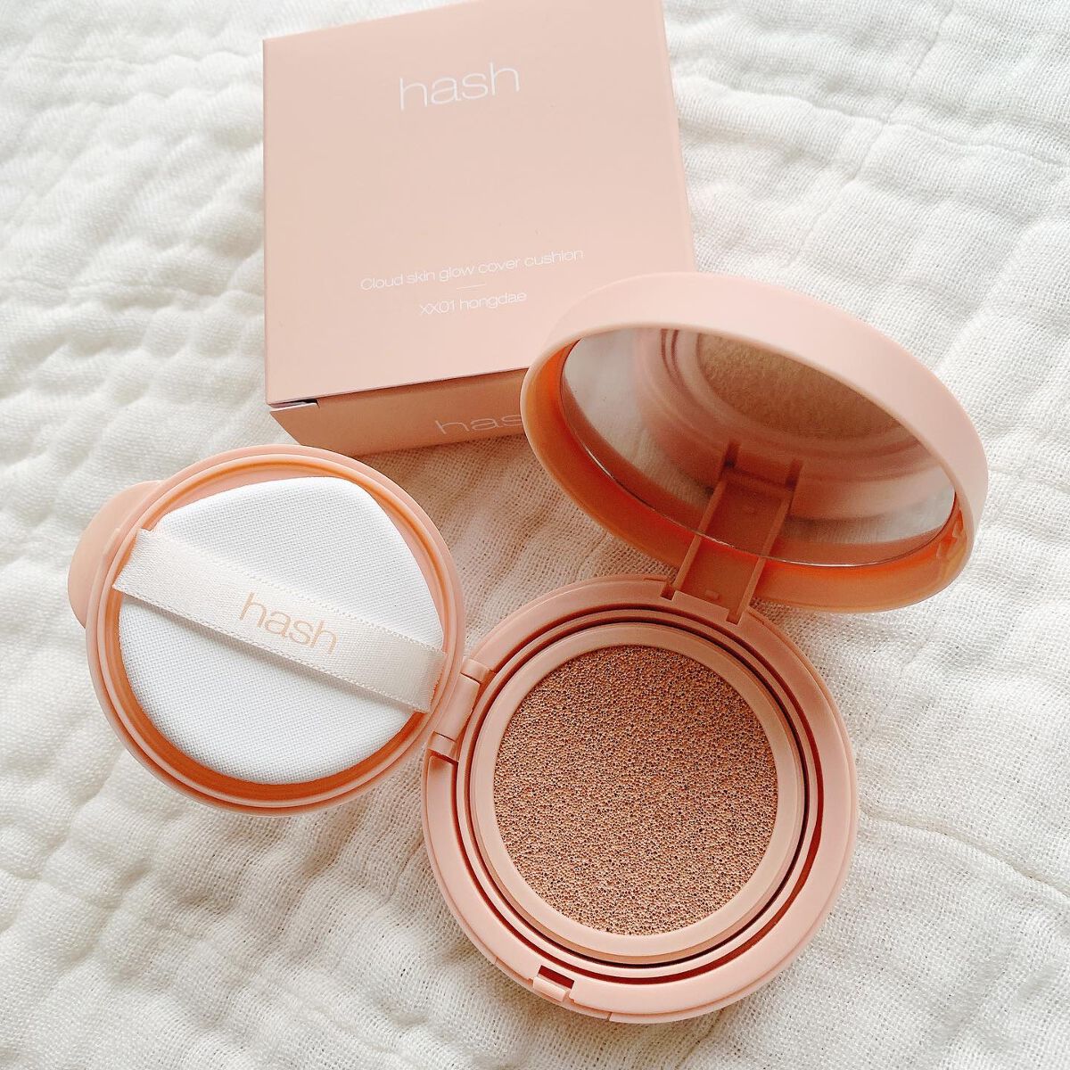 デューイーグロー フィッティング クッション/HASH/クッションファンデーションを使ったクチコミ（3枚目）