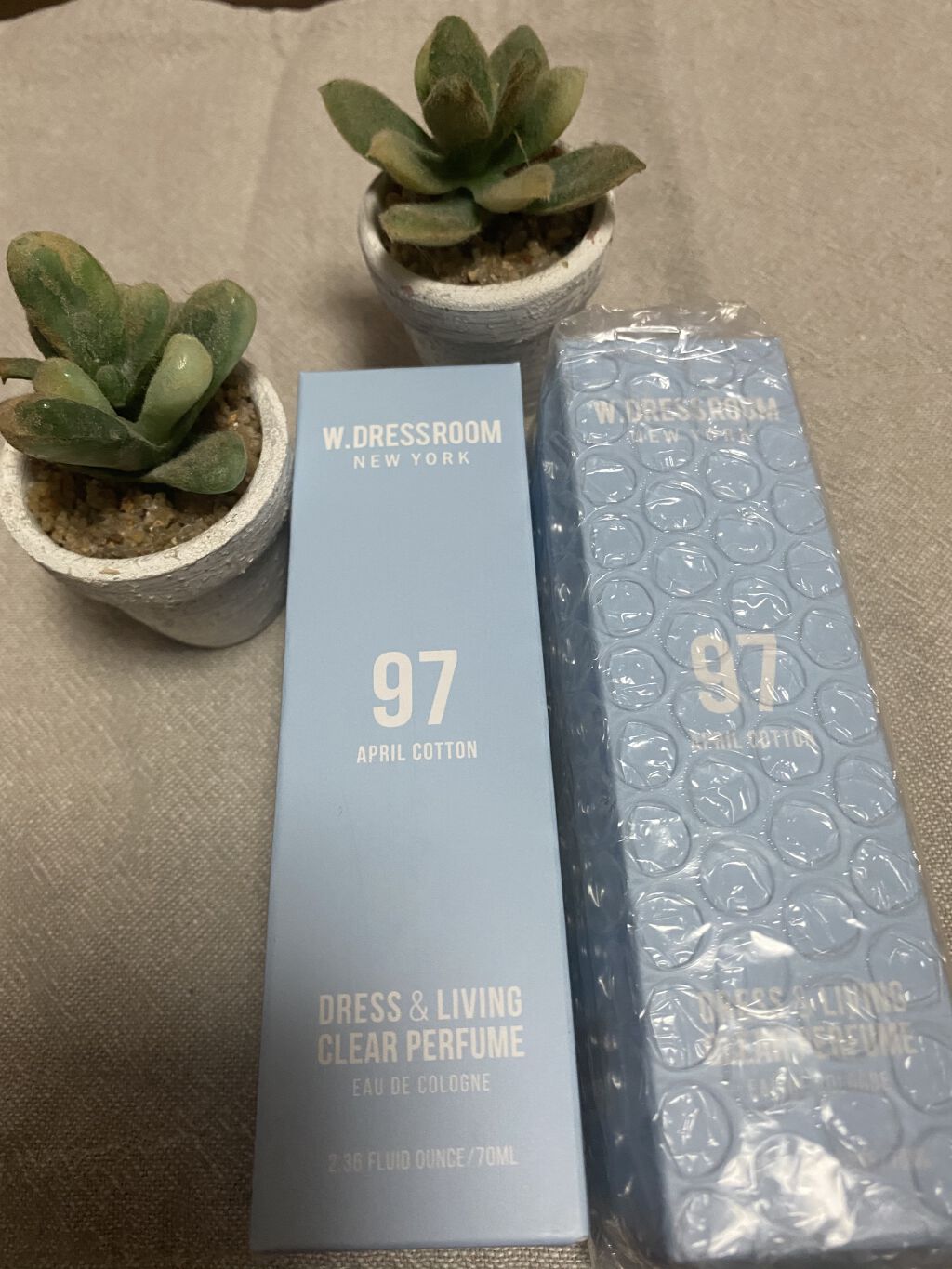 ドレス&リビング クリーン パフューム No.97 エイプリルコットン/ダブルドレスルーム/香水(レディース)を使ったクチコミ（2枚目）